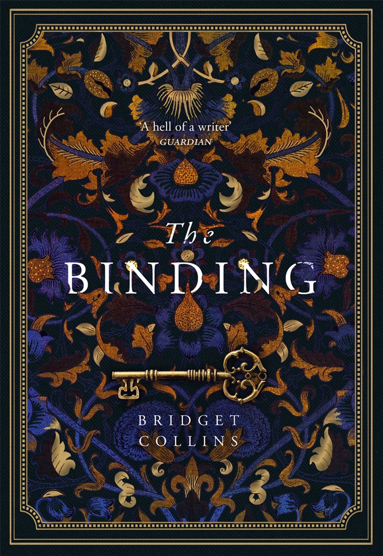 The Binding - Blue Sprayed Edges - Signed, Lined and Dated