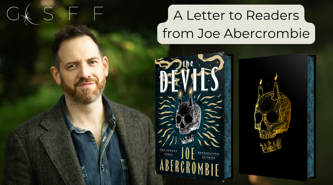A Letter to Readers from Joe Abercrombie