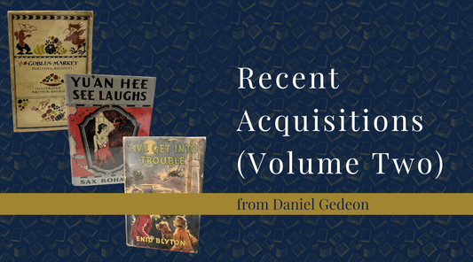 Recent Acquisitions at Goldsboro Books (Volume Two: May 2026)
