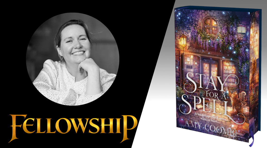 A Letter from Amy Coombe, author of STAY FOR A SPELL (Fellowship April 2026)