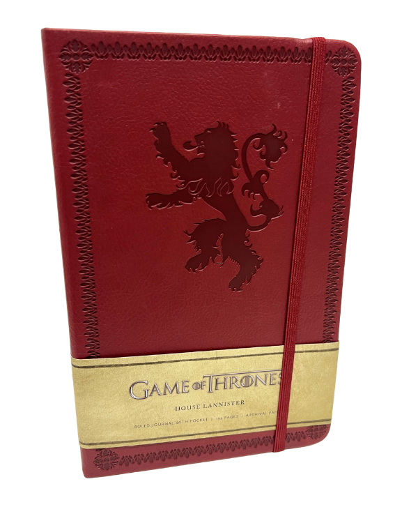 Game of Thrones - House Lannister - Ruled Notebook