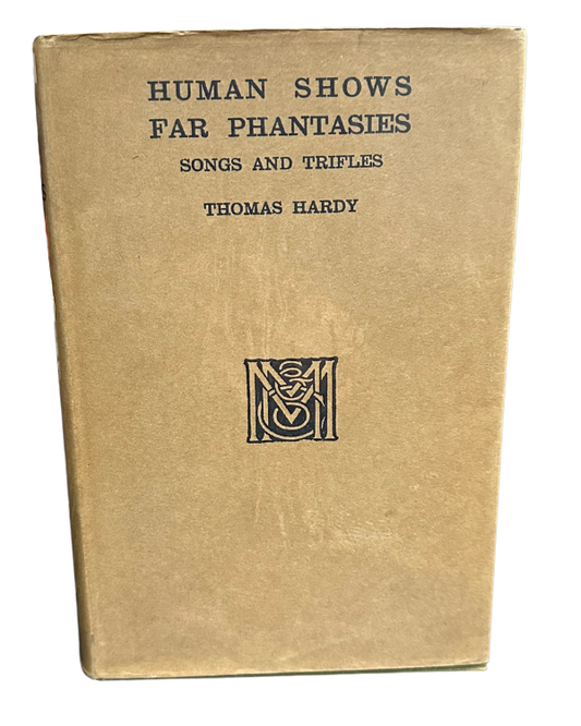 Human Shows, Far Phantasies, Songs and Trifles