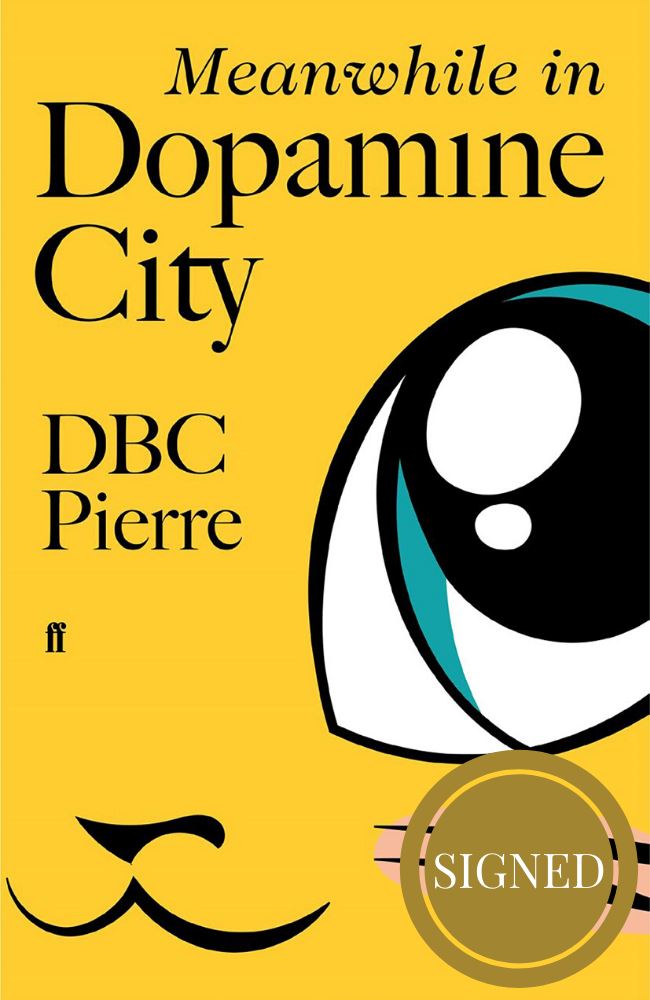 Meanwhile in Dopamine City - Signed, Lined & Doodled