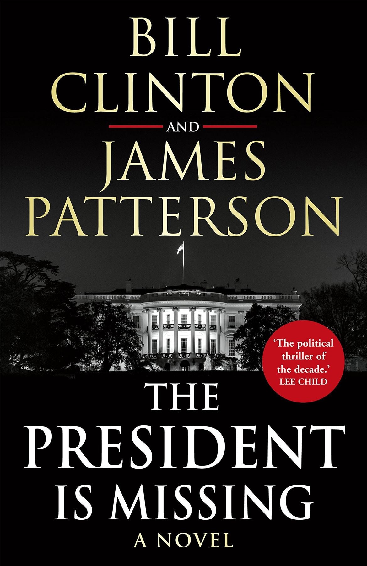 The President is Missing - Signed bookplate