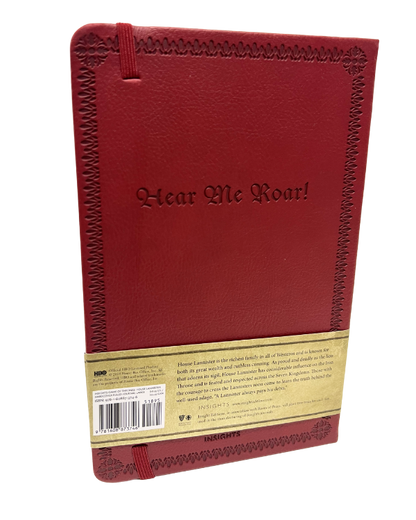 Game of Thrones - House Lannister - Ruled Notebook